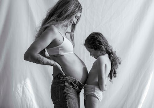 empowered pregnant woman