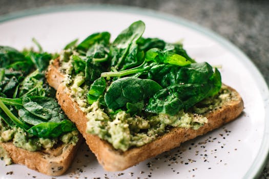 nutrition plate with macronutrients