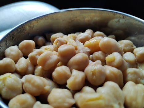 nutrient-dense foods in a kitchen