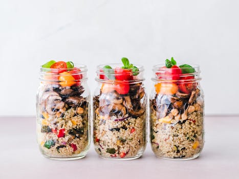 colorful salad with detoxifying ingredients